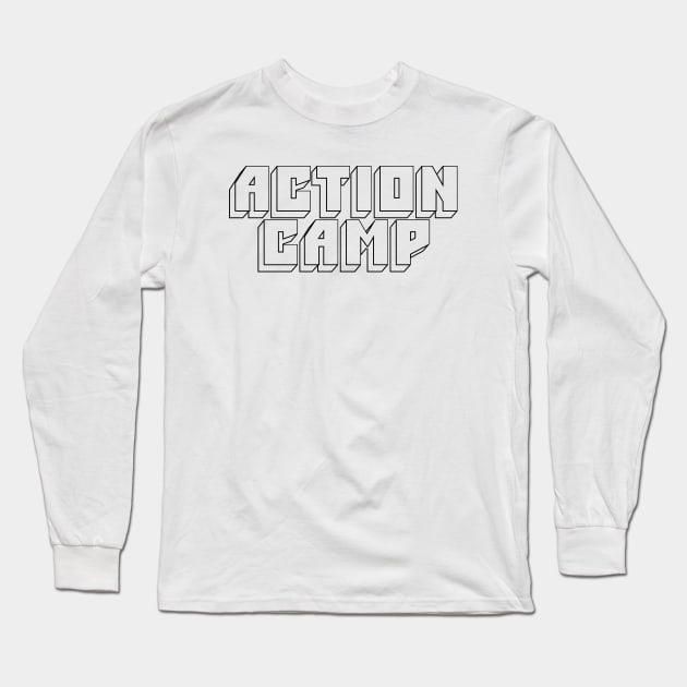 Action Camp Big Muff logo (Black) Long Sleeve T-Shirt by ActionCamp